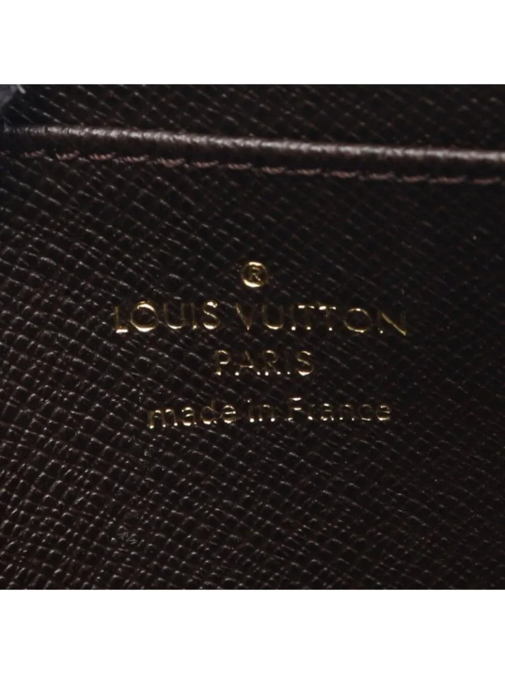 Louis Vuitton Coin Case Zippy Purse Fuzan Canvas